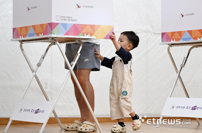 [포토] '투표소가 궁금해'