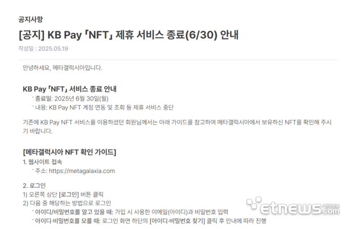 신사업 재미 못보는 카드사…KB국민카드도 이달 NFT서비스 종료