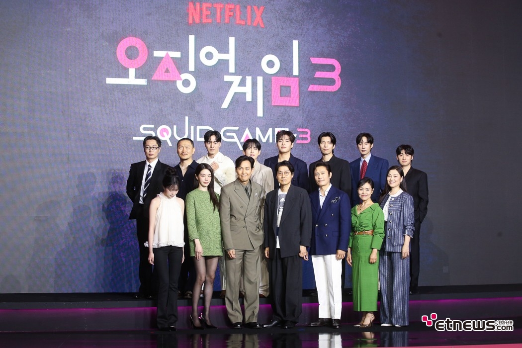 [ET포토] 오징어게임3, '27일에 공개'