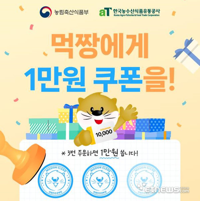 '대구로', 10일부터 공공배달앱 소비쿠폰 지급 행사 추진