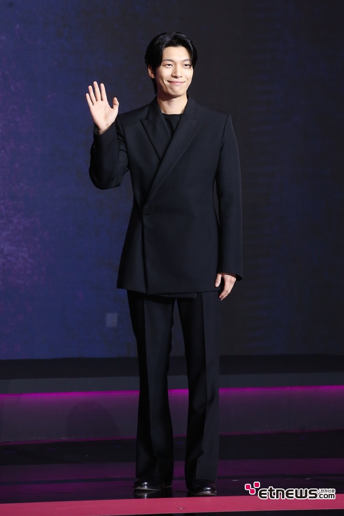 [ET포토] 위하준, '심플하고 깔끔한 패션'