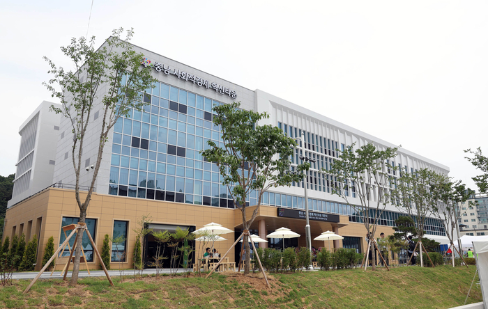 충남 사회적경제 혁신타운 전경