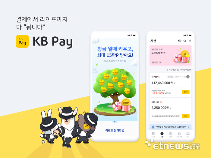 KB페이, 자산 황금열매 키우기 포인트리 제공 이벤트
