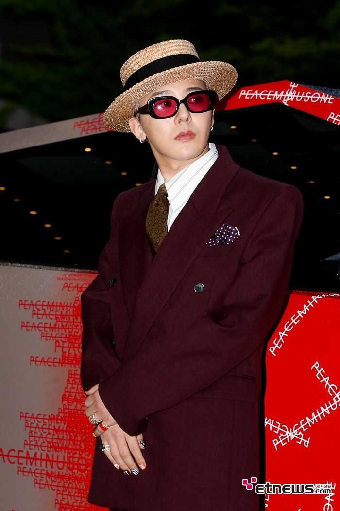 [ET포토] 지드래곤, '집에서 행사장까지 10분 거리인데 45분 지각'