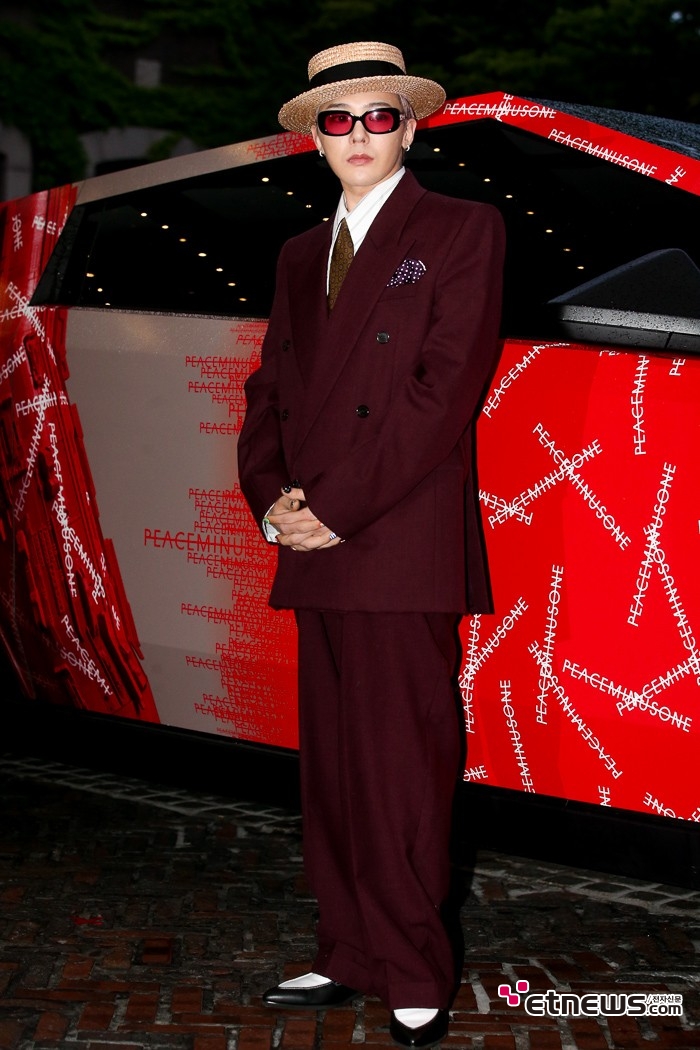 [ET포토] 지드래곤, '습관적인 행사장 지각'