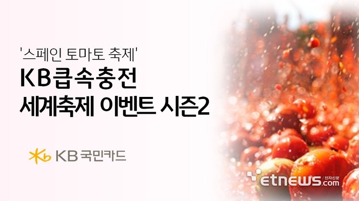 KB국민카드, 큽속충전 세계축제 시즌2 참가자 모집