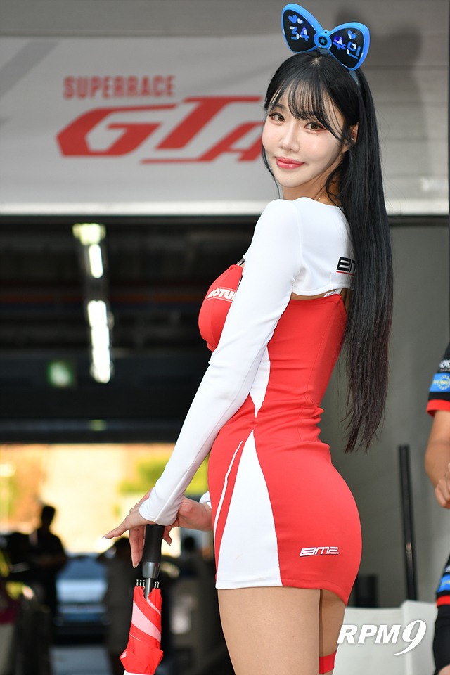 [포토] 나이트 레이스 여신, 레이싱모델 민한나