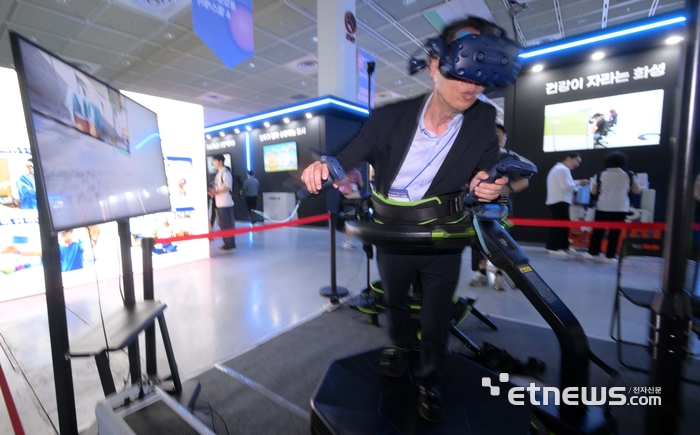 [포토] 실감나는 VR 콘텐츠