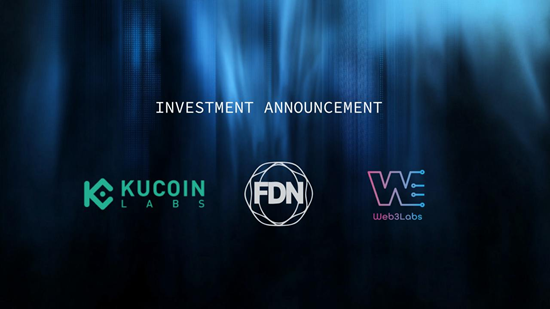 FDN, 쿠코인 랩스 및 Web3Labs로부터 전략적 투자 유치