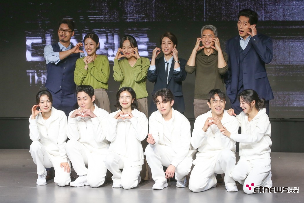 [ET포토] 디 이펙트, '각자의 매력 발산하는 하트'