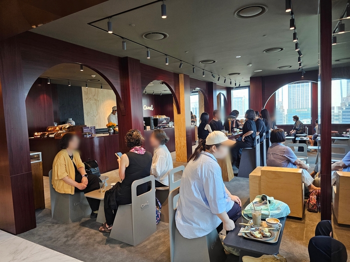 신세계백화점 본점 식당가 전경