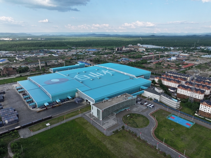 농심 백산수 공장 전경(드론)