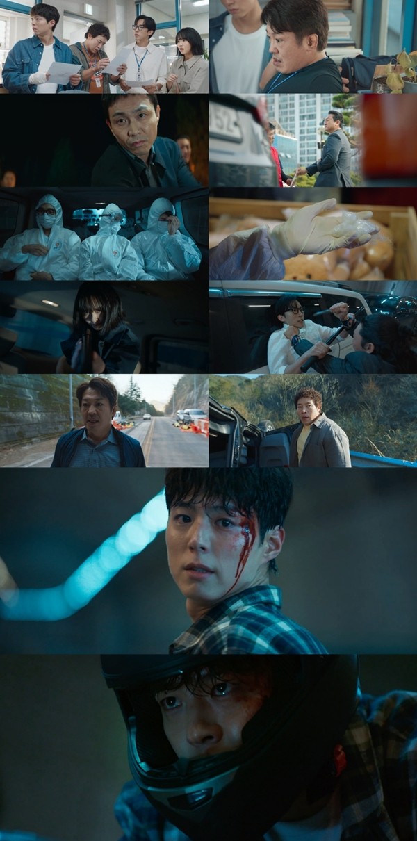 '굿보이' 박보검, 오정세 카르텔 각개 기습에 당했다