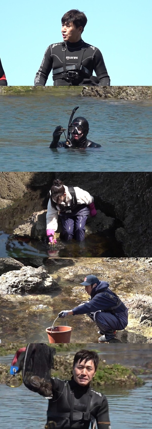'푹다행' 김종민, 물속에서 국가대표 박태환 이겼다?