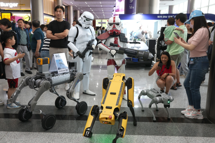 '2024 강남 로봇플러스 페스티벌' 현장. 강남구 제공