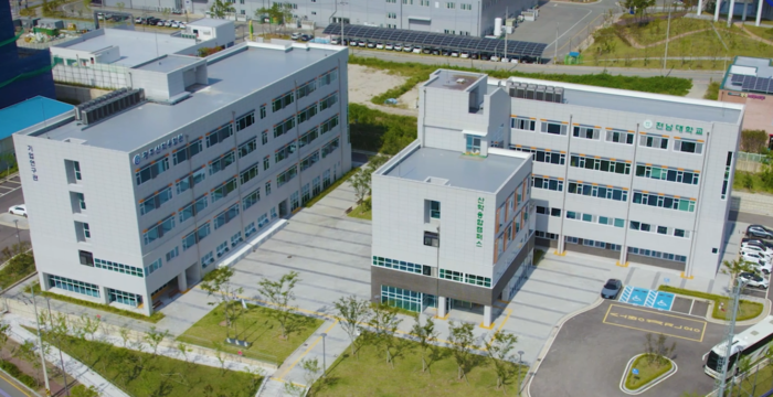 광주산학융합원 전경.