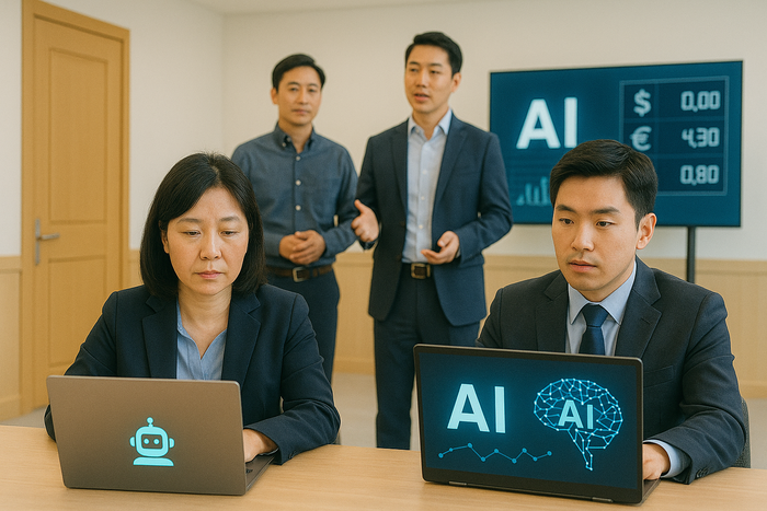 “뱅커도 AI 역량 필수”…은행, 회장부터 사원까지 AI 실무 '열공모드'