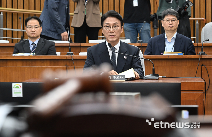 [포토] 김민석 총리 후보자 인사청문회