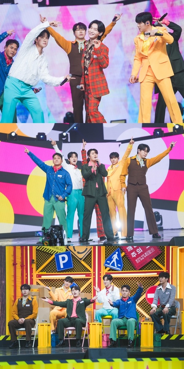 '사콜 세븐' 眞 김용빈, 레트로 착장도 찰떡 "BTS 느낌 물씬"