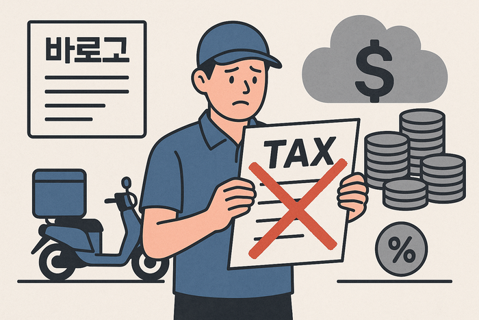 바로고, 건당 50원에 라이더 소득신고 제외…소득세 구멍
