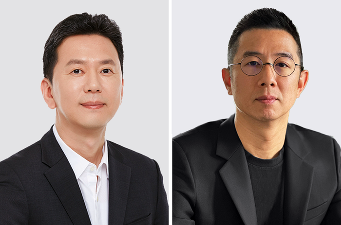 유클릭에 새로 합류한 이건전 부사장(사진좌측)과 쟈니 신 CMO. [사진=유클릭 제공]