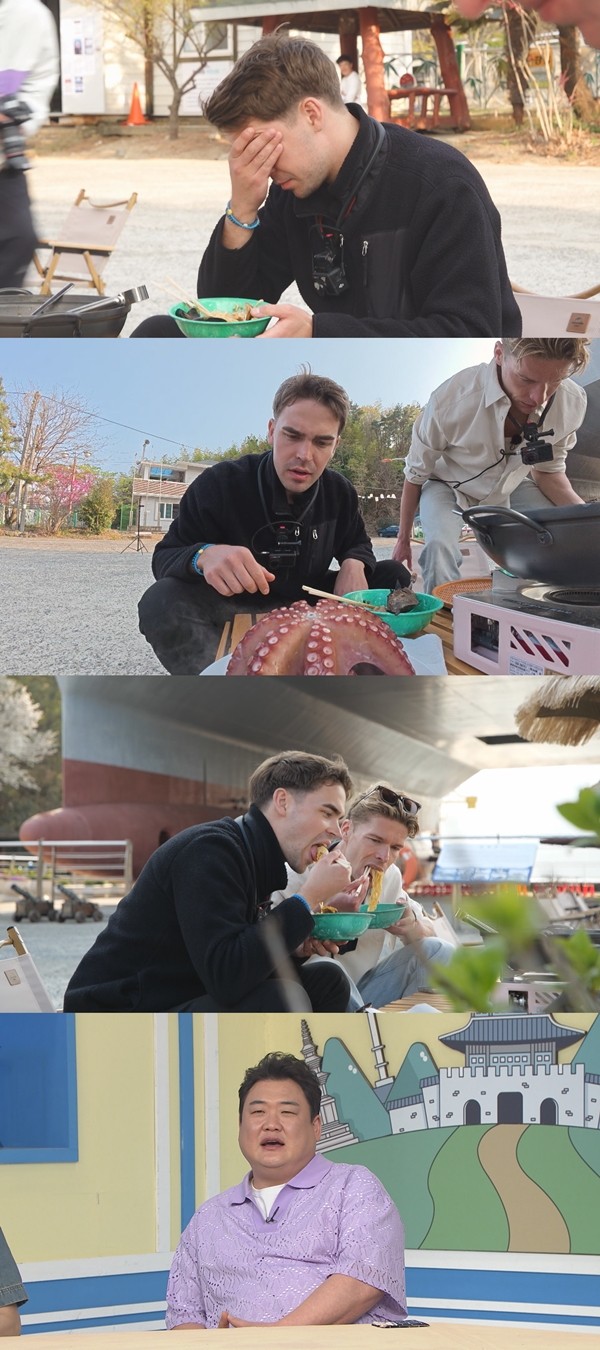 '어서와 한국은' 덴마크 윌리엄, 해산물 먹방 중 대참사