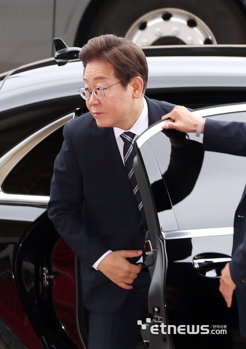 [포토] 국회 도착한 이재명 대통령