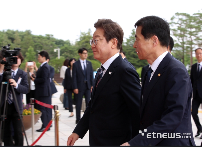 [포토] 첫 시정연설 나선 이재명 대통령