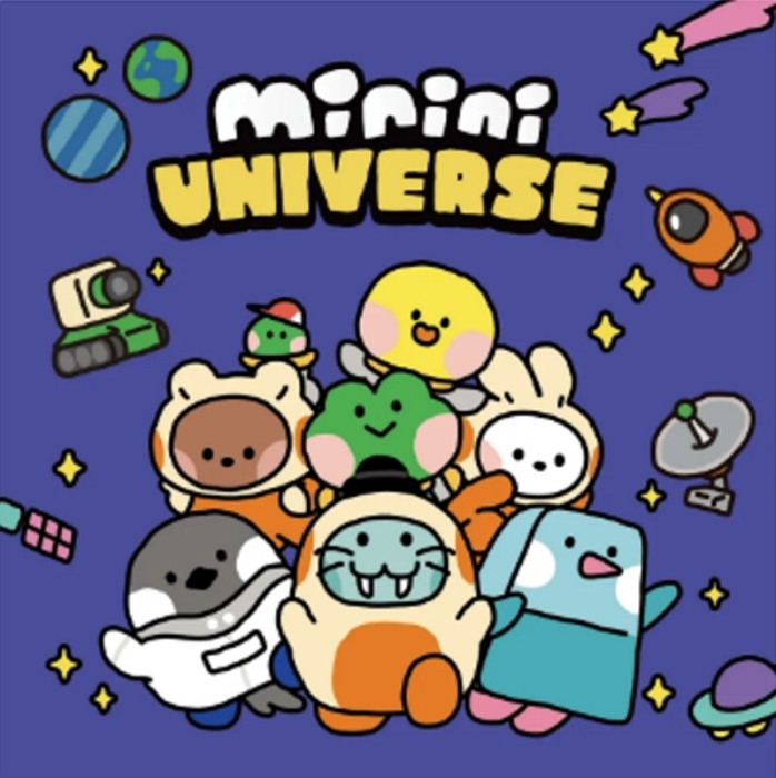 IPX의 미니니 유니버스(minini universe) 키 비주얼. 사진=스페이스코인