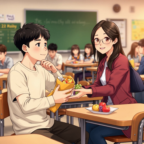 톡톡 영어 - “한번 들인 버릇은 쉽게 고쳐지지 않아” (AI로 이미지 생성)