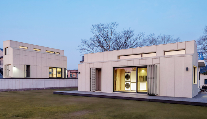 전라북도 김제에 설치된 'LG 스마트코티지'