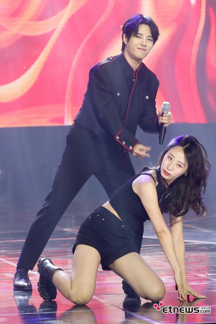 [ET포토] 김준영, '핫한 퍼포먼스'