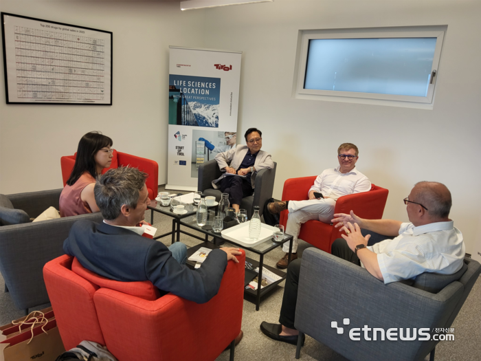 강원연구원, 오스트리아 인스부르크 클러스터라이프사이언스티롤 방문