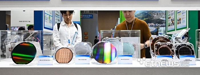 [포토] 무지개빛깔 웨이퍼