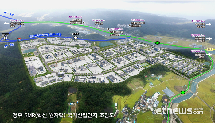 경주 SMR 조감도