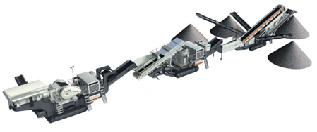 비학습 AI 모델 개발 및 모바일 크러셔 제조공정 품질검사 기술 개념도