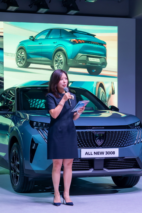 방실 스텔란티스코리아 대표가 푸조 3008을 소개했다.