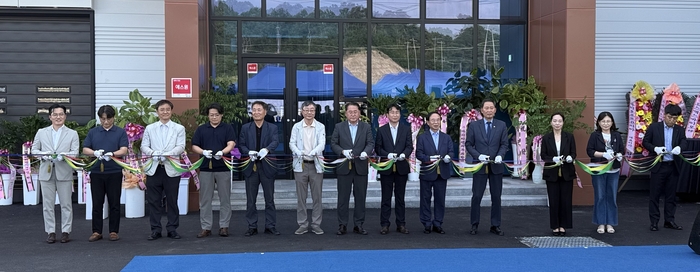 천연물 건강기능식품 전문기업 뉴트라코어의 임실공장 준공식을 개최하고 본격적인 가동에 돌입했다.