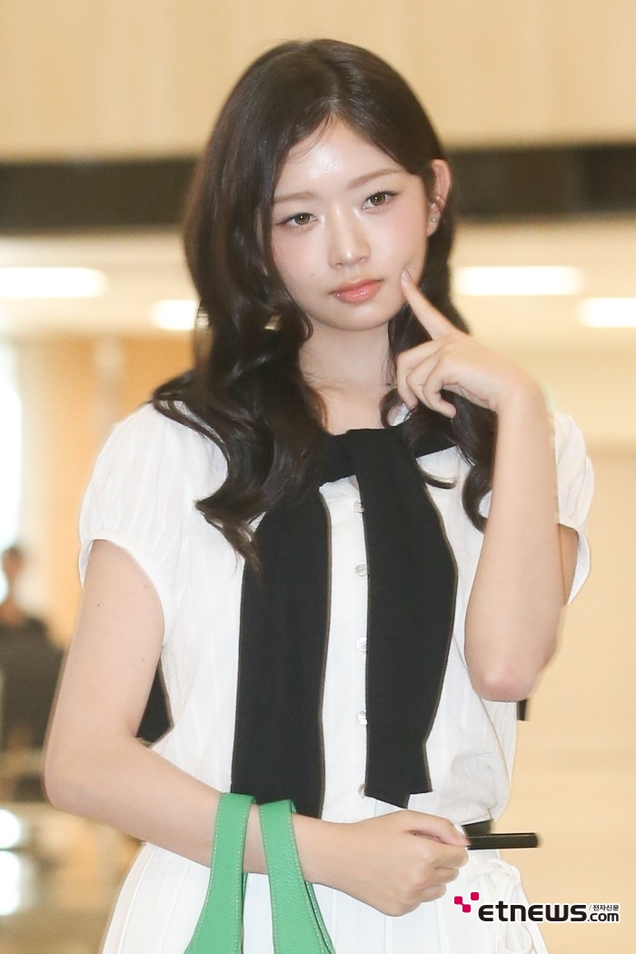 [ET포토] 아이브 레이, '오늘도 귀여운 콩순이'