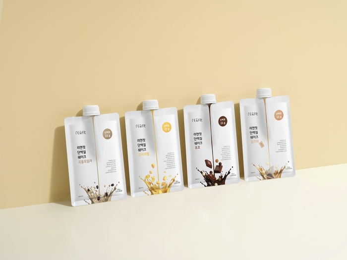 리앤핏 단백질 쉐이크 스파우트 파우치 4종