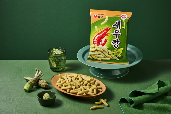 농심, '와사비새우깡' 출시