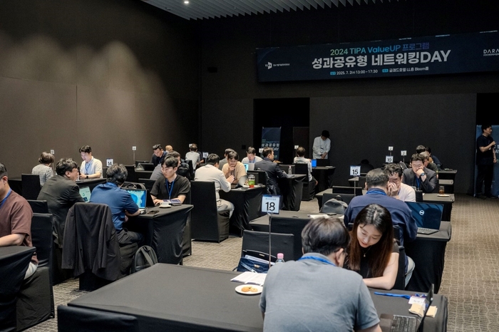 2024 TIPA ValueUP 프로그램 '성과공유형 네트워킹DAY' 성료