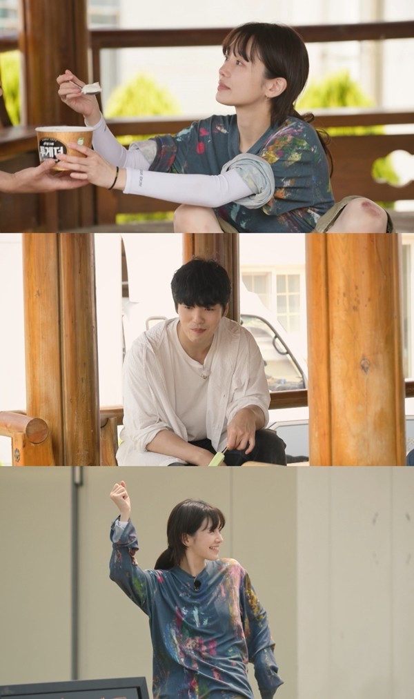 '가오정' 김정현X박규영, 서로 아이스크림 주는 사이?