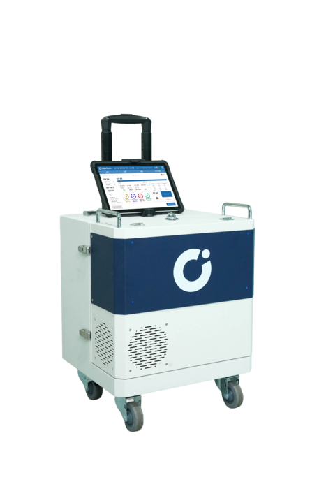 민테크 '전기차 배터리 신속진단시스템'. (사진=민테크)