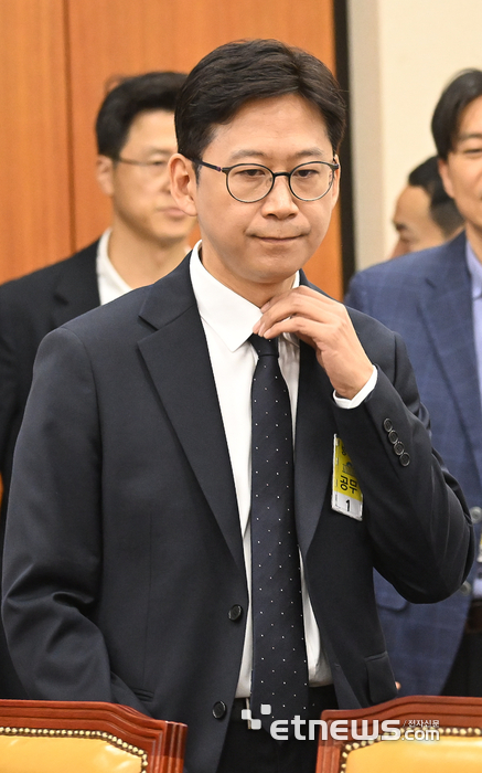 [포토] 인사청문회 참석하는 배경훈