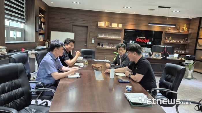 강원 중기청장, 중소기업 현장 방문