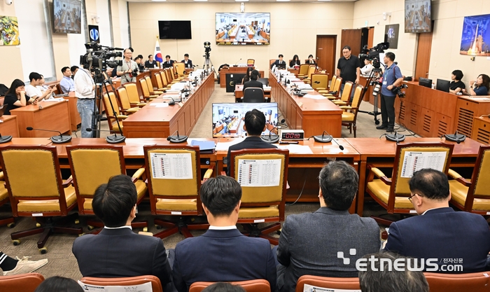 [포토] 인사청문회 시작도 못한채 파행