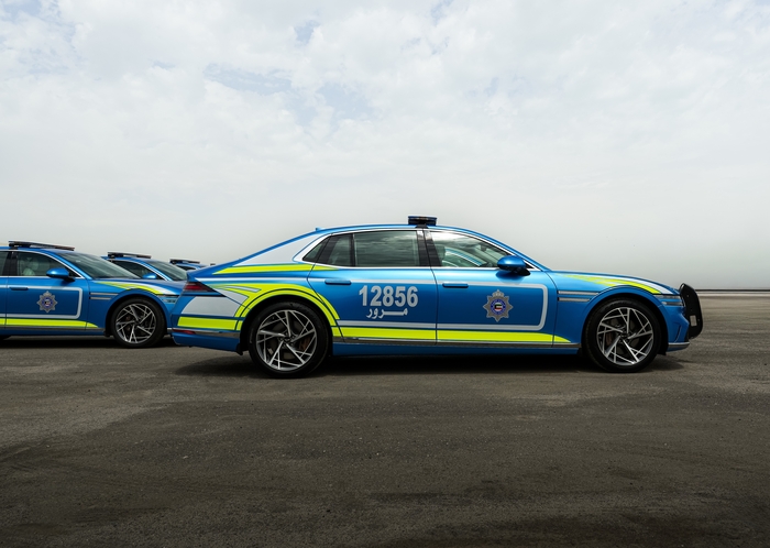 쿠웨이트 내무부 행사 운영용으로 맞춤 제작된 제네시스 G90