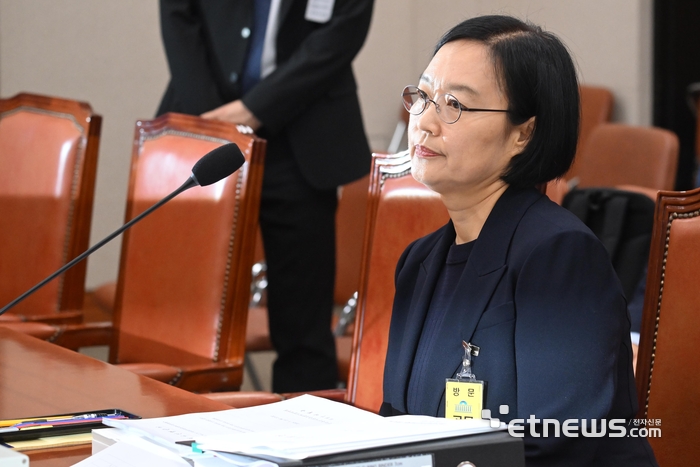 [포토] 한성숙 중기장관 후보자 인사청문회