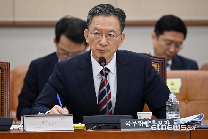 [포토] 질의듣는 정성호 법무장관 후보자
